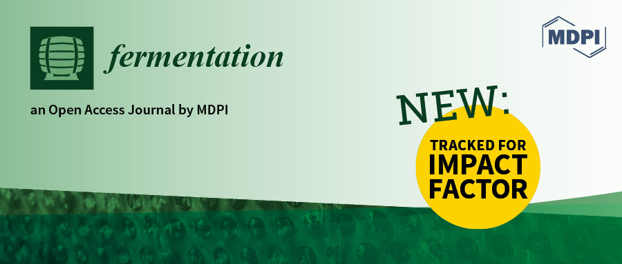 MDPI News | Fermentation被SCIE数据库收录