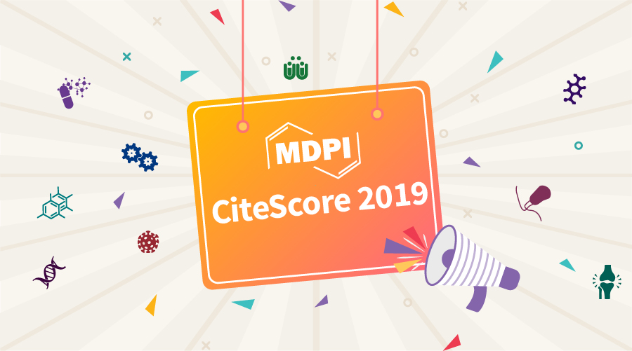 MDPI News | CiteScore 2019—MDPI期刊成绩单 
