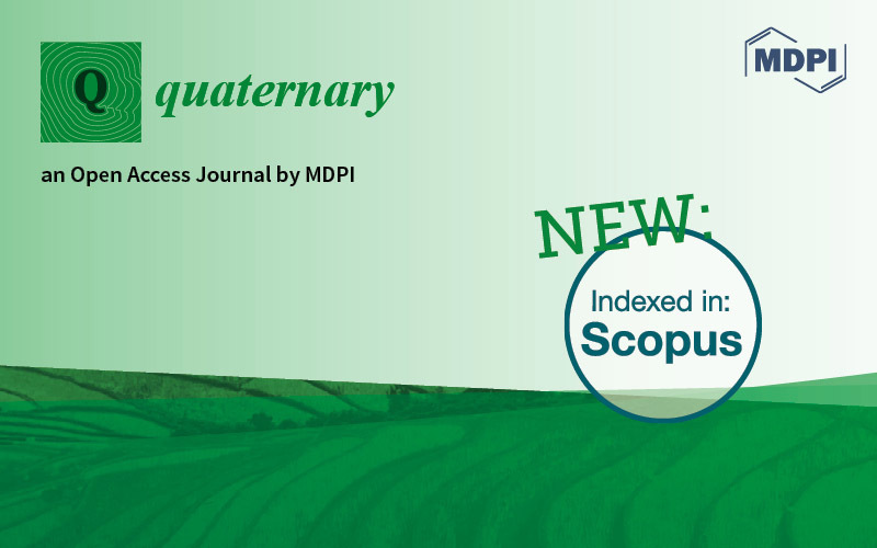 MDPI News | Quaternary 被Scopus数据库收录