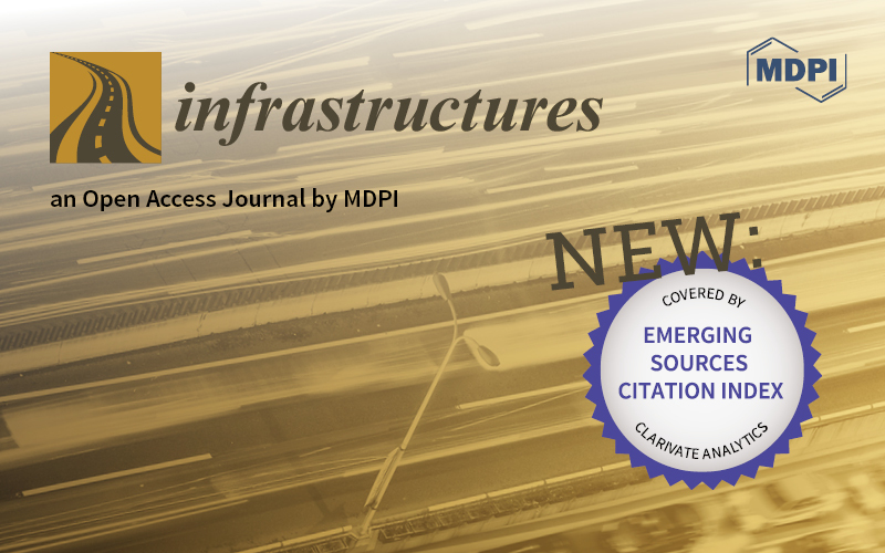 MDPI News | Infrastructures被ESCI数据库收录