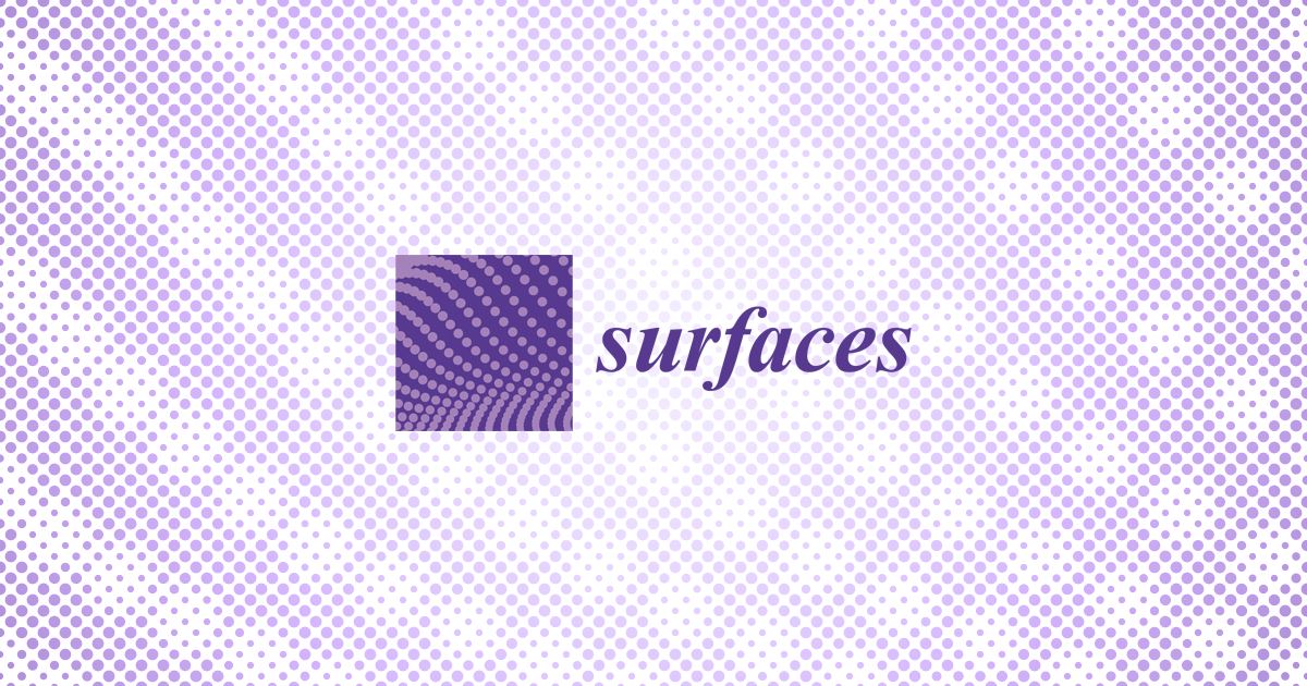 Surfaces 期刊首届青年编委招募——邀您共同促进学术期刊发展